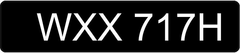 Numer rejestracyjny WXX 717H posiada AUDI 80 1.9 E - WXX717H Numer rejestracyjny WXX 717H posiada AUDI 80 1.9 E - WXX717H