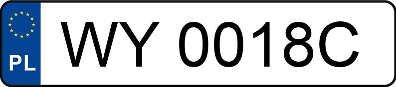 Numer rejestracyjny WY 0018C posiada OPEL INSIGNIA - WY0018C Numer rejestracyjny WY 0018C posiada OPEL INSIGNIA - WY0018C