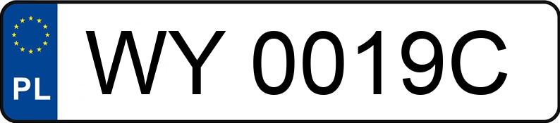 Numer rejestracyjny WY 0019C posiada OPEL INSIGNIA - WY0019C Numer rejestracyjny WY 0019C posiada OPEL INSIGNIA - WY0019C