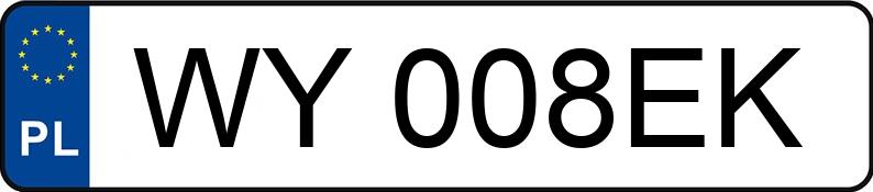 Numer rejestracyjny WY 008EK posiada BYD BYD SEAL - WY008EK