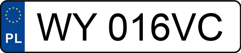 Numer rejestracyjny WY 016VC posiada TOYOTA Yaris 1.0 MR`03 E4 Base - WY016VC