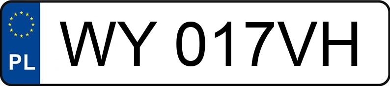 Numer rejestracyjny WY 017VH posiada AUDI A3 SPORTBACK - WY017VH Numer rejestracyjny WY 017VH posiada AUDI A3 SPORTBACK - WY017VH