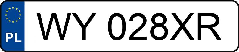 Numer rejestracyjny WY 028XR posiada BMW 530I XDRIVE - WY028XR