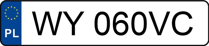 Numer rejestracyjny WY060VC posiada BMW 318 Diesel Kat. MR`01 E3 E46 318 Diesel Kat. MR`01 E3 E46