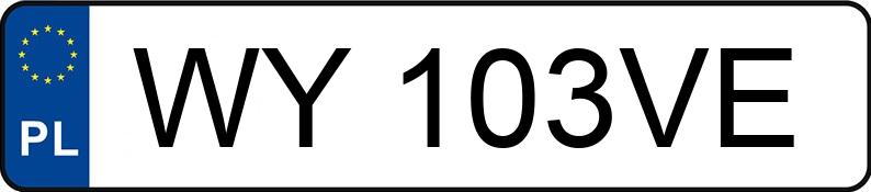 Numer rejestracyjny WY 103VE posiada NISSAN X-TRAIL - WY103VE