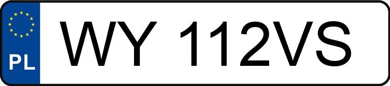 Numer rejestracyjny WY 112VS posiada BMW 318I - WY112VS