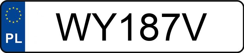 Numer rejestracyjny WY 187V posiada BMW Enduro R 1250 GS Adventure - WY187V Numer rejestracyjny WY 187V posiada BMW Enduro R 1250 GS Adventure - WY187V
