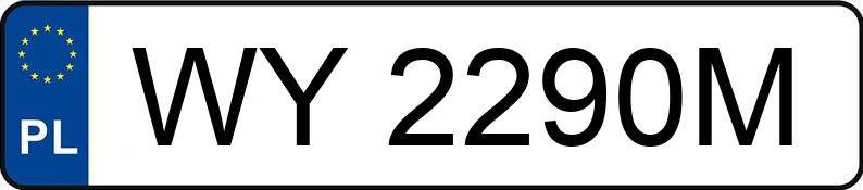 Numer rejestracyjny WY 2290M posiada MERCEDES-BENZ B 180 CDI - WY2290M