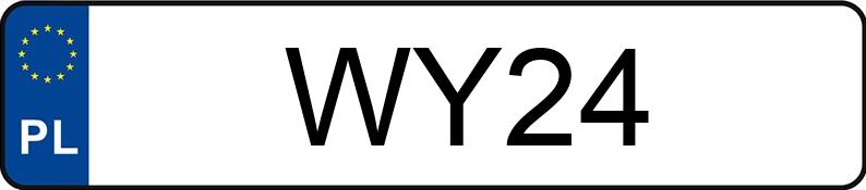 Numer rejestracyjny WY 24 posiada FS-LUBLIN 350417 - WY24