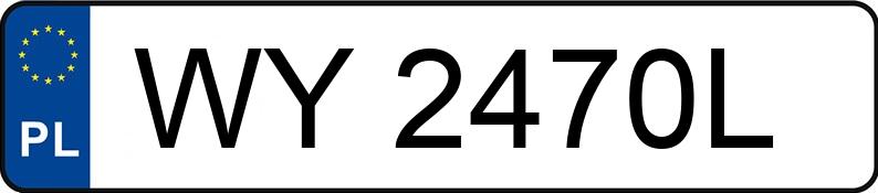 Numer rejestracyjny WY 2470L posiada BMW X5 XDRIVE25D - WY2470L