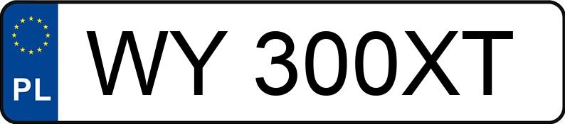 Numer rejestracyjny WY 300XT posiada BMW X5 M COMPETITION - WY300XT Numer rejestracyjny WY 300XT posiada BMW X5 M COMPETITION - WY300XT