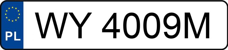 Numer rejestracyjny WY 4009M posiada KIA Cee d 1.6 CRDi MR`16 E6 M - WY4009M Numer rejestracyjny WY 4009M posiada KIA Cee d 1.6 CRDi MR`16 E6 M - WY4009M