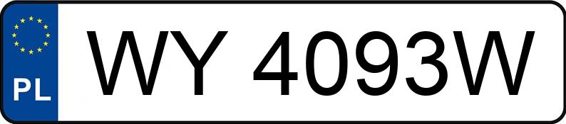 Numer rejestracyjny WY 4093W posiada HONDA JAZZ - WY4093W Numer rejestracyjny WY 4093W posiada HONDA JAZZ - WY4093W
