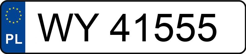 Numer rejestracyjny WY 41555 posiada RENAULT MEGANE - WY41555