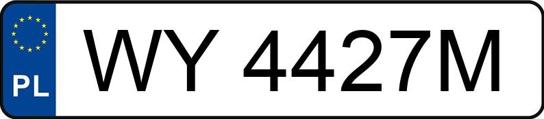 Numer rejestracyjny WY 4427M posiada SKODA Rapid 1.0 TSI MR`18 E6 Ambition DSG - WY4427M