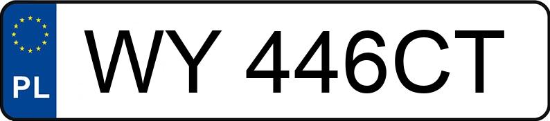 Numer rejestracyjny WY 446CT posiada TOYOTA Corolla 1.5 MR`23 E6d - WY446CT