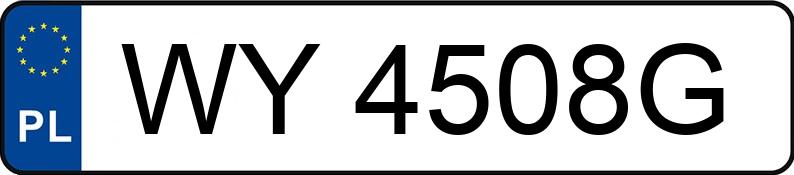 Numer rejestracyjny WY 4508G posiada FORD FOCUS - WY4508G Numer rejestracyjny WY 4508G posiada FORD FOCUS - WY4508G
