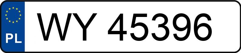 Numer rejestracyjny WY 45396 posiada DAEWOO / FSO Matiz 0.8 Kat. MR`98 Golden Season - WY45396