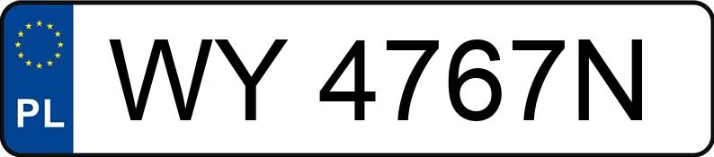 Numer rejestracyjny WY 4767N posiada KIA Cee d 1.4 MR`16 E6 S - WY4767N