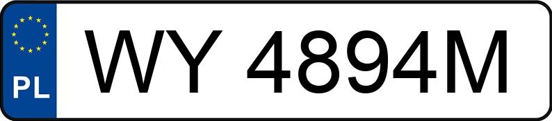 Numer rejestracyjny WY 4894M posiada CITROEN C3 1.4 16V MR`06 E4 Confort - WY4894M
