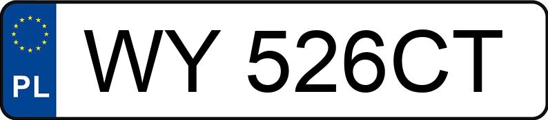 Numer rejestracyjny WY 526CT posiada OPEL MOVANO - WY526CT