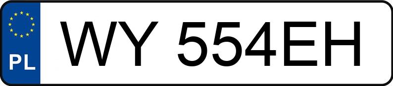 Numer rejestracyjny WY 554EH posiada BMW 320I XDRIVE - WY554EH Numer rejestracyjny WY 554EH posiada BMW 320I XDRIVE - WY554EH