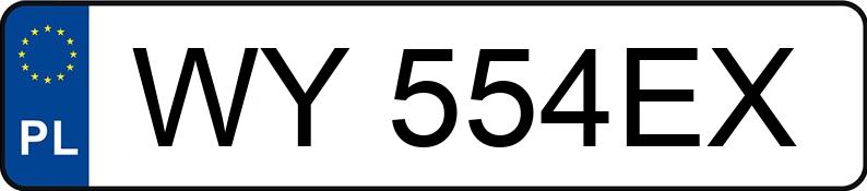 Numer rejestracyjny WY 554EX posiada DACIA Sandero 1.0 Tce MR`17 E6c SL Celebration - WY554EX Numer rejestracyjny WY 554EX posiada DACIA Sandero 1.0 Tce MR`17 E6c SL Celebration - WY554EX
