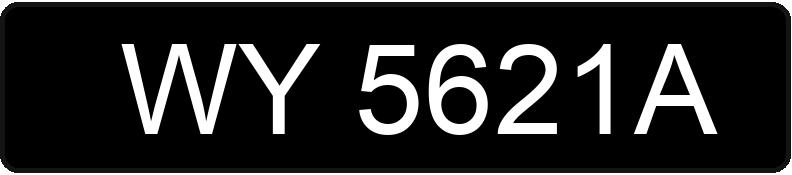 Numer rejestracyjny WY 5621A posiada SKODA 120 L - WY5621A Numer rejestracyjny WY 5621A posiada SKODA 120 L - WY5621A