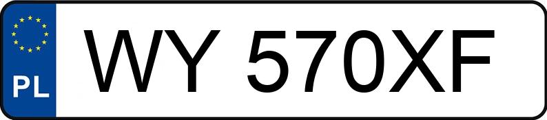 Numer rejestracyjny WY 570XF posiada AUDI A8 - WY570XF Numer rejestracyjny WY 570XF posiada AUDI A8 - WY570XF