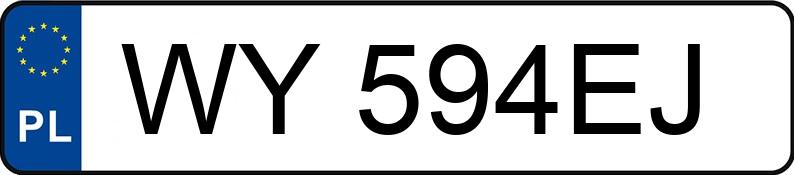 Numer rejestracyjny WY 594EJ posiada BMW 520D XDRIVE - WY594EJ Numer rejestracyjny WY 594EJ posiada BMW 520D XDRIVE - WY594EJ