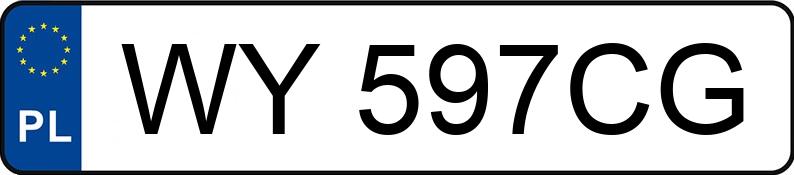 Numer rejestracyjny WY 597CG posiada OPEL ASTRA - WY597CG