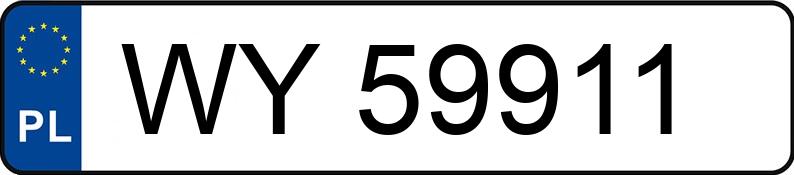 Numer rejestracyjny WY 59911 posiada VOLKSWAGEN GOLF - WY59911 Numer rejestracyjny WY 59911 posiada VOLKSWAGEN GOLF - WY59911