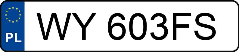 Numer rejestracyjny WY 603FS posiada BMW X1 2.0 MR`23 E6d U11 - WY603FS Numer rejestracyjny WY 603FS posiada BMW X1 2.0 MR`23 E6d U11 - WY603FS