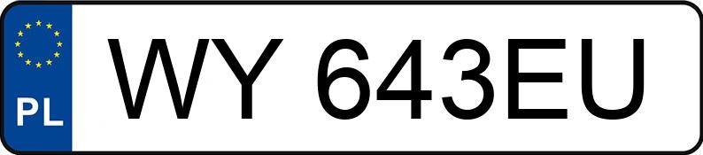 Numer rejestracyjny WY 643EU posiada MERCEDES-BENZ VITO - WY643EU Numer rejestracyjny WY 643EU posiada MERCEDES-BENZ VITO - WY643EU