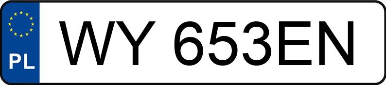 Numer rejestracyjny WY 653EN posiada BMW 130I - WY653EN