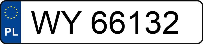 Numer rejestracyjny WY 66132 posiada BMW 325i Kat. E36 325i Kat. E36 - WY66132