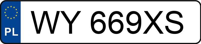 Numer rejestracyjny WY 669XS posiada RENAULT CLIO - WY669XS Numer rejestracyjny WY 669XS posiada RENAULT CLIO - WY669XS