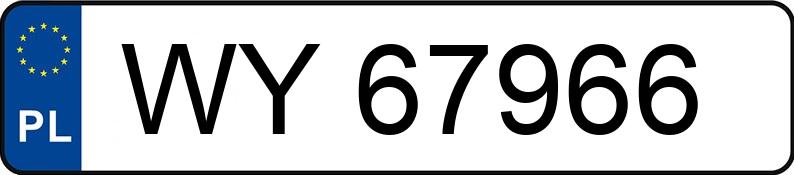 Numer rejestracyjny WY 67966 posiada SKODA Felicia 1.3 MR`94 Kliff - WY67966 Numer rejestracyjny WY 67966 posiada SKODA Felicia 1.3 MR`94 Kliff - WY67966