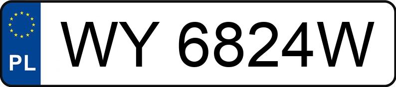 Numer rejestracyjny WY 6824W posiada MERCEDES-BENZ E200 - WY6824W
