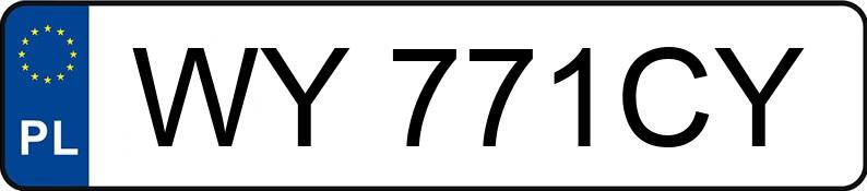 Numer rejestracyjny WY 771CY posiada FIAT 124 Spider 1.4 16V M-air MR`16 E6 124 Spider 1.4 16V M-air MR`16 E6 - WY771CY