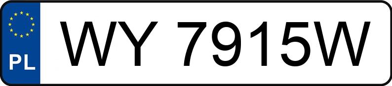 Numer rejestracyjny WY 7915W posiada BMW 530D XDRIVE - WY7915W Numer rejestracyjny WY 7915W posiada BMW 530D XDRIVE - WY7915W