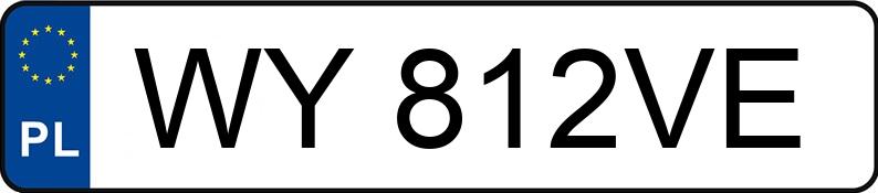Numer rejestracyjny WY 812VE posiada MAZDA MX-5 - WY812VE