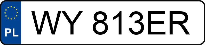 Numer rejestracyjny WY 813ER posiada PEUGEOT 508 - WY813ER
