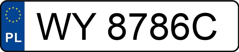Numer rejestracyjny WY 8786C posiada TATA Indigo 1.4 MR`08 E4 GLX - WY8786C