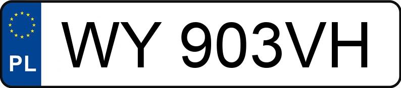 Numer rejestracyjny WY 903VH posiada MAZDA 6 - 2.3 MR`05 E4 Sport Active Plus - WY903VH