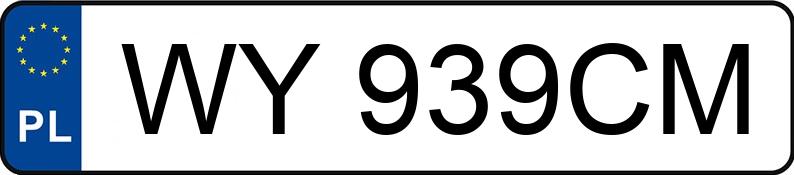 Numer rejestracyjny WY 939CM posiada BMW X3 MR`22 E6d G01 xDrive20i - WY939CM Numer rejestracyjny WY 939CM posiada BMW X3 MR`22 E6d G01 xDrive20i - WY939CM