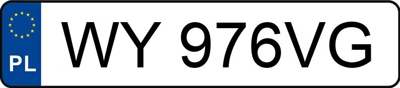 Numer rejestracyjny WY 976VG posiada BMW 320 D - WY976VG Numer rejestracyjny WY 976VG posiada BMW 320 D - WY976VG