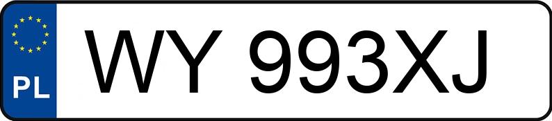 Numer rejestracyjny WY 993XJ posiada MERCEDES-BENZ C 300 4MATIC - WY993XJ