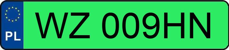 Numer rejestracyjny WZ 009HN posiada AUDI - WZ009HN Numer rejestracyjny WZ 009HN posiada AUDI - WZ009HN