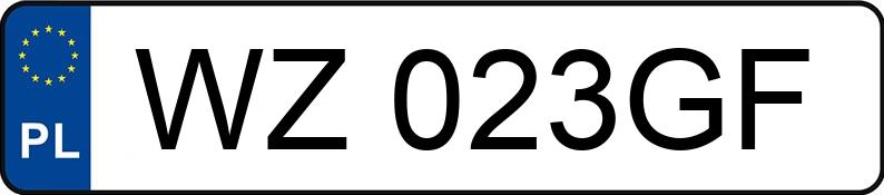 Numer rejestracyjny WZ 023GF posiada FIAT Ducato 10 1.9 TD MR`94 2.9t Ducato 10 1.9 TD MR`94 2.9t - WZ023GF